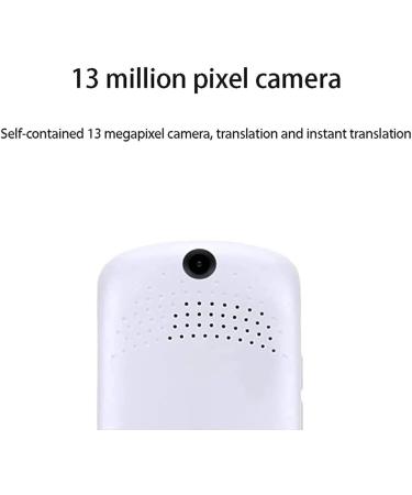 Instant Translator Device Smart Language Translator Device Smart Language Voice 2.4 Inch Touch Screen 28 Languages WiFi Pocket Electronic Translators Learning (White) Elegant - Buy Online on GoSupps.com