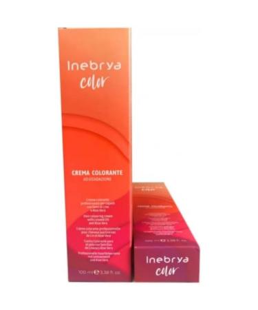 Inebrya Crema Colore permanente per Capelli Con Semi di Lino e Aloe Vera 100ml 3.10 blu Indaco