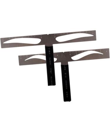 IWOWHERO Eyebrow Drawing Tool Eyebrow Ruler Brow Stencils Eyebrow Stencil Kit With Box Artifact - Buy Online on GoSupps.com