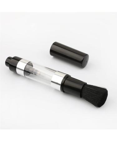 Bling Toman Powder Face Blush Applicator with Refillable Bottle Jars - Black Brush for Highlight, Contour, and Flawless Makeup Application - Buy Online on GoSupps.com