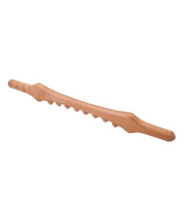OHPHCALL GUA SHA Massagestab Body massage roller Massage roller made of wood reflex zone massage tab abdominal massage.Acupuncture stick pulse massagest tool fitness acupuncture pen handheld wooden