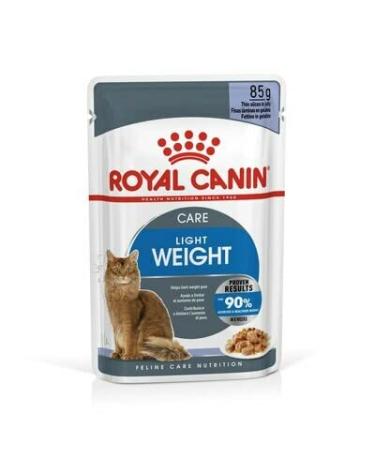 Royal Canin Light Weight Care in Jelly Adult Wet Cat Food 85g (Pack of 48)