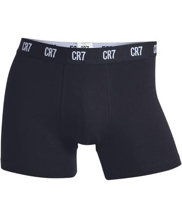 CR7 Men's Basics 3 Pack Organic Cotton Blend Trunks - Comfortable and Sustainable Underwear - Buy Online on GoSupps.com