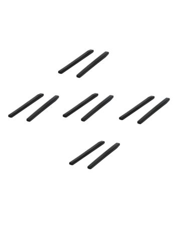 FOMIYES 5 Pairs Glasses Leg Sleeve Eyewear Replacement Tips Glasses Temple Cover Spectacle Frame Cover Glasses Retainers