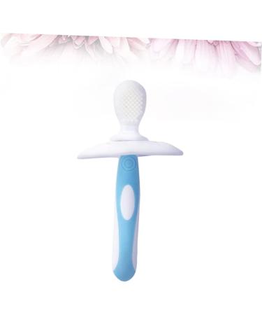 Silicone Toddler Toothbrush - Minkissy Baby Training Brush for Newborns & Milk Teeth - Gentle & Effective Oral Care - Buy Online on GoSupps.com