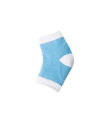 minkissy 1pair Foot Protection Socks Protective Cover Heel Socks Cotton Fabrics Nylon Gel Socks Sky Blue Socks Feet Heel Socks Antichapping Socks Sleep Socks Whitening Ripstop Socks medium