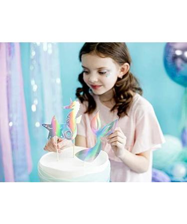 Schnooridoo Mermaid Cake Topper - Decorate Your Wedding & Birthday Cakes - International Shipping Available - Buy Online on GoSupps.com