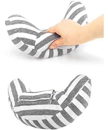 Soft Comfort Car Seat Belt Cover for Kids | Safety Shoulder Pad & Neck Support | Grey Stripe | Universal Fit for Boys & Girls - Buy Online on GoSupps.com