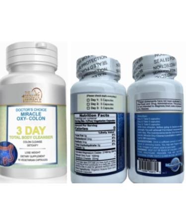 3 Day Total Body Cleanser - Miracle OXY-Colon INTESTINAL Cleanser