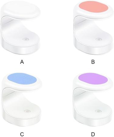 dijiusidy Nail Dryer LED Shaped DIY Travel Pocket Manicure Lamp Machine Home Professional Glue Gel Polish Single Fingernail Light Blue - Buy Online on GoSupps.com
