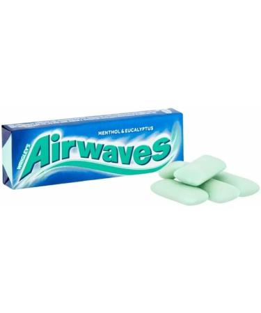 Wrigley's Airwaves Menthol & Eucalyptus Chewing Gum (15 Packets) Helps keep Teeth Clean And Mouth Fresh - Buy Online on GoSupps.com