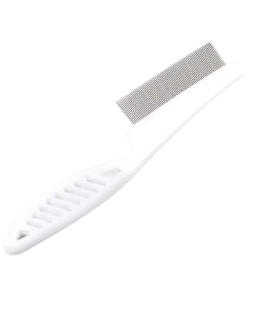 Flea Comb For Cats Dogs Rabbits/Flea & Nits Comb/Flea Removal Brush/Stainless Steel Grooming Comb For Lice Rounded Teeth