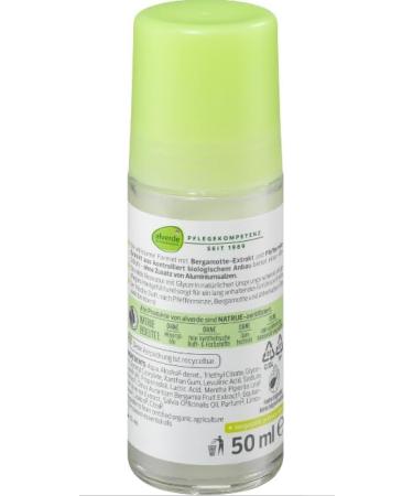  Alverde alverde natural cosmetics roll-on deodorant Fresh Mint Bergamot 50 ml - Buy Online on GoSupps.com