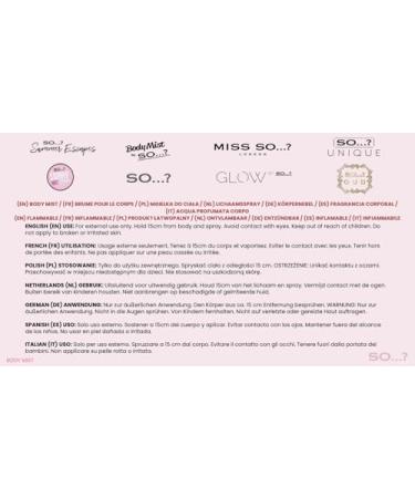 So Body Mist Kit for Women - 3 Pc Kit 3.5oz Fresh Floral Body Mist 3.5oz Cherry Blossom Body Mist 3.5oz Pink Grapefruit Body Mist - Buy Online on GoSupps.com