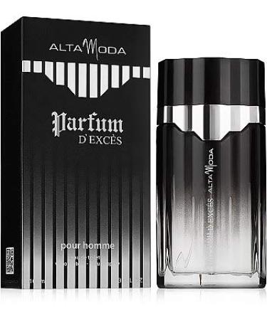 Parfum D'Exces for Men EDT - Eau De Toilette 100ML (3.4 oz) | Arabian Perfumery | Multicolored Fragrance w/ Lavender Cypriol and Patchouli | Dynamic & Lively | by Alta Moda Perfumes - Buy Online on GoSupps.com