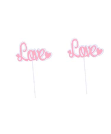 VICASKY 20 Pcs Reindeer Antlers for Dog Wedding Decoration Love Party Supplies Valentine s Day Food Picks Bear Bouquet Birthday Cake Paper Cup Pink Pinkx2pcs 10pcsx2pcs