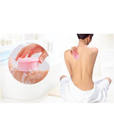 Youning Silicone Body Scrubber & Massage Brush for Hands & Nails - Eco-Friendly Bath Brush (Green) | Buy Online - International Shipping - Buy Online on GoSupps.com