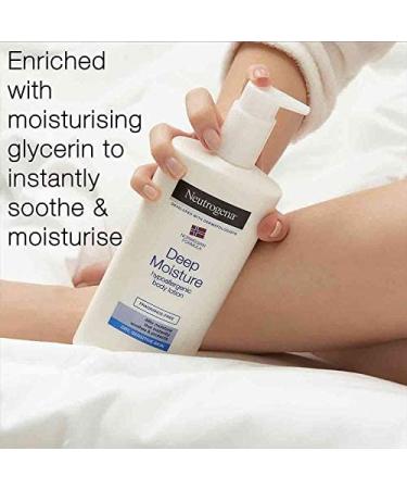 NEUTROGENA Norwegian Formula Deep Moisture Body Lotion (Pack of 3) for Dry Skin - 13.5oz (400ml) x 3 - Buy Online on GoSupps.com