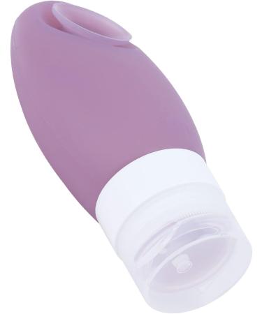 Convenient and Eco-Friendly Travel Container - Compact Silicone Bottle for Shower Gel Conditioner and More (Purple) - Buy Online on GoSupps.com