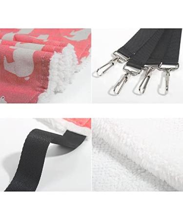 SUNERIC Cat Window Hammock - Soft Plush Bed for Indoor Cats, Ferrets, Guinea Pigs, Hamsters, Kittens, and Small Animals - Buy Online on GoSupps.com