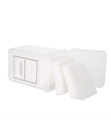 Srliya Nail Cleaning Wipes 9 7 6 200 Pieces Set of Cotton Pads for Nail Paper Manicure Nail Polish Gel Remover Cleaning Wipes Cotton Pad for