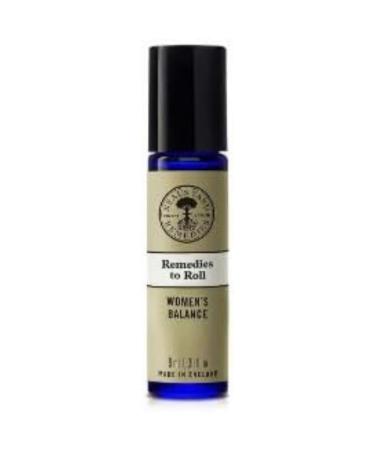 Neal's Yard Remedies | Remedies to Roll - Women's Balance | Aromatherapy Oil | Gifts for Women | Patchouli Geranium Rose & Frankincense Promote Emotional Balance | 9ml package may vary