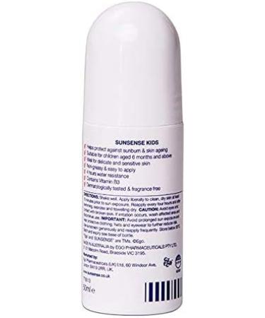 SunSense Daily Face 100g & SunSense Kids SPF50 + Childrens Sunscreen Transparent White 50 millilitre + SPF50 + Childrens Sunscreen - Buy Online on GoSupps.com