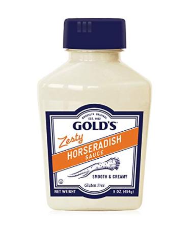 Golds Horseradish SQZ ZESTY, 9 oz ( 1 Bottle)