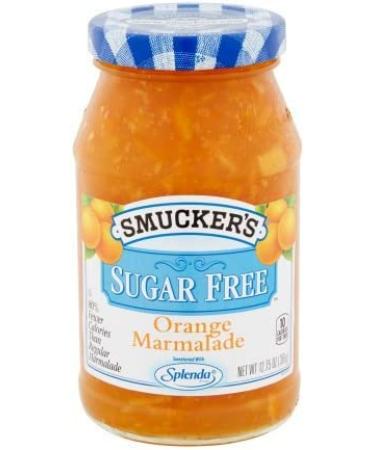 Smucker's Sugar Free Orange Marmalade 12.75oz - Pack of 2 - Buy Online on GoSupps.com