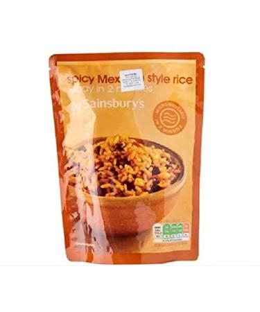Sainsbury's Spiced Mexican Rice 250g - Long grain rice cooked with vegetables and spices.