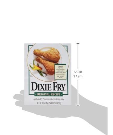 Dixie Fry Original Recipe Seasoned Coating Mix 10 oz - Pack of 1 - Buy Online on GoSupps.com