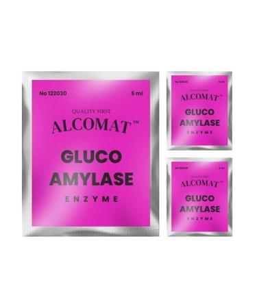 Alcomat GLUCOAMYLASE enzymes | for saccharification during the mashing process | alcohol fermentation yeast yeast distiller's yeast | 5ml | 3 pieces
