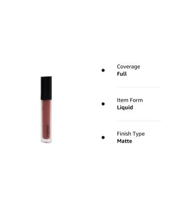 FARMASi Matte Liquid Lipstick - Long-Lasting, Waterproof, Lightweight & High Impact (Sunset Breeze 0.14 fl.oz) - Buy Online on GoSupps.com