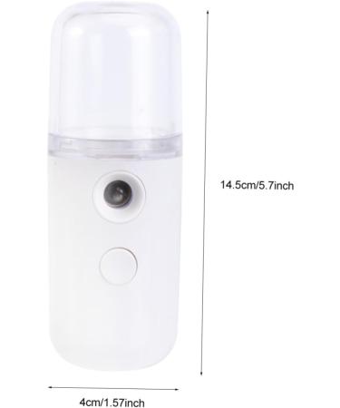 SOESFOUFU Handheld Facial Sprayer Facial Nano Mist Sprayer Moisturizing Shrink Pores Humidifier White - Buy Online on GoSupps.com
