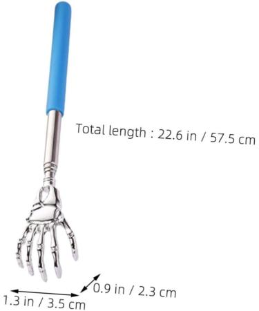 Shop Hapinary 5-in-1 Tickle Scraper & Shoulder Massager - Long Handle Body Scratch Tool for Adults - Best Multifunctional Back Scratcher - Buy Online on GoSupps.com