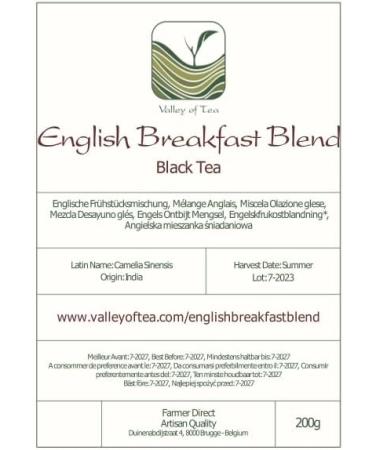 English Breakfast Loose Black Tea - Great with Milk or Without - Buy Online on GoSupps.com