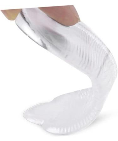 FRCOLOR Soft Heel Cup Insoles - 5 Pairs Protective Gel Pads for Foot Care & Comfort | Ideal Heel Support & Absorption - Perfect for Men - Buy Online on GoSupps.com