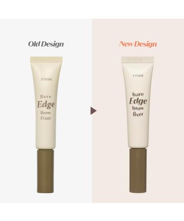 Buy ETUDE Bare Edge Brow Fixer (23AD) - Natural Look Brow Mascara | Zero Clump & No Bushy Brows | International Shipping Available - Buy Online on GoSupps.com