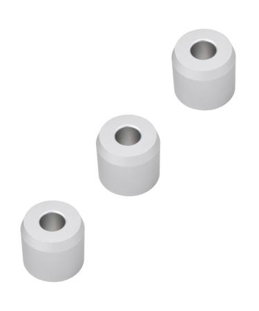 FOMIYES 3pcs Hairdressing Tools Metal Stand Shaving Brush Stand Shaving Base Manual Base Holder