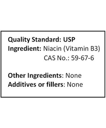 Niacin Vitamin B3 Pure Powder (250 Grams (8.8 oz)) 8.82 Ounce (Pack of 1) - Buy Online on GoSupps.com