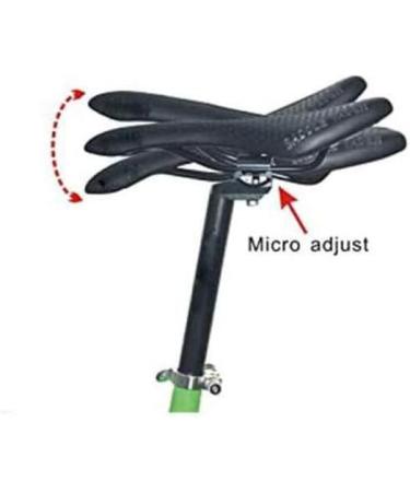 HUA 27.2 x 300mm Alloy Seatpost - Lightweight Bike Bicycle Seat Post with Micro Adjust Clamp - Buy Online on GoSupps.com