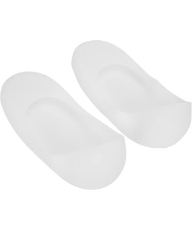 Silicone Gel Moisturizing Socks - Anti-Cracking Breathable Anti-Slip Foot Protector for Men & Women - L Size (White) - Buy Online on GoSupps.com