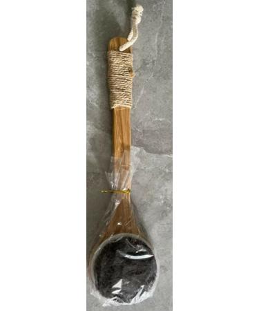MCUILEE Wooden Bath Brush | Long Handle Body Massager Shower Brush with Bristles for Exfoliating & Back Scrubbing - International Shipping Available - Buy Online on GoSupps.com