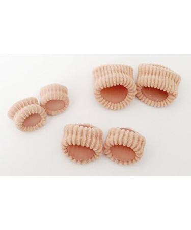 Gel Toe Rings for Corns - Medium Polymer Gel Pressure Protection | International Shipping - Buy Online on GoSupps.com