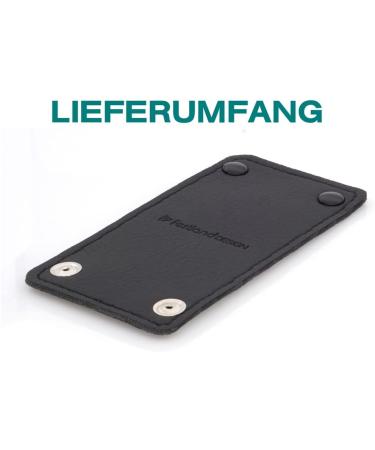 Mainland Design Razor Plane Protection | Premium Synthetic Leather Cover for Wet Razors & Blades | Ideal Gifts for Men | Black - Buy Online on GoSupps.com