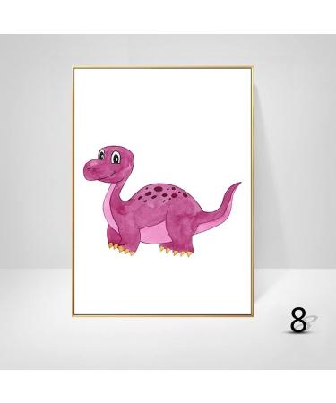 Lulupila Children's Room Decorative Poster Set - Animal Motifs Forest Animals for Boys and Girls - Set of 6 (A4 Size) - Buy Online on GoSupps.com