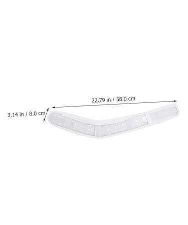 BeatifuFu Neck Support Collar for Men | Breathable Cervical Brace | Adjustable 58x8cm PVC Holder - Buy Online on GoSupps.com
