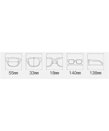 Buy Mincl Transition Photochromic Bifocal Reading Glasses - UV400 Rectangular Frame for Men & Women (Black 0.00/+2.50 Magnification) - International Shipping Available - Buy Online on GoSupps.com