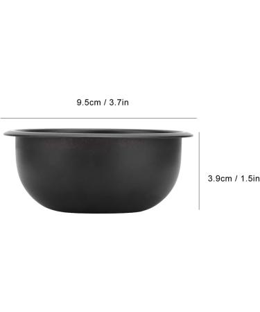 ZJchao Portable Beard Razor & Foam Cream Bowl for Men - High-Quality Black Compact Shaving Kit - Buy Online on GoSupps.com