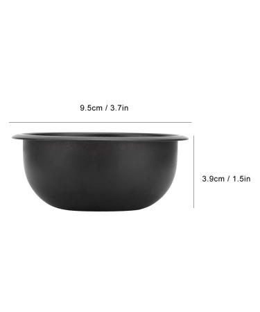 High-Quality Shaving Bowl & Soap for Men - Portable Black Foaming Cream Bowl - Buy Online on GoSupps.com